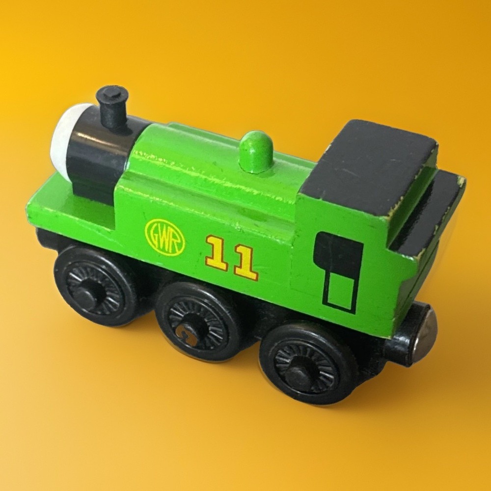 VTG 2003 OLIVER Thomas & Friends Train Wood Railway Tank Engine Learning Curve - Picture 3 of 8